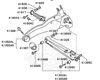 Mitsubishi - Lancer - CB4A - 1991 - PNHH - 4G92