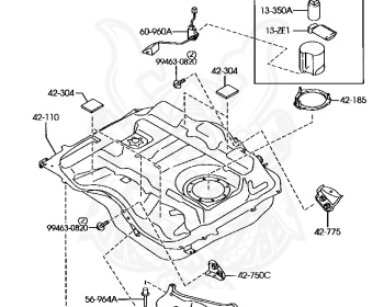 Mazda - MPV - LY3P - Dec-2007 - Right hand - L3-VE