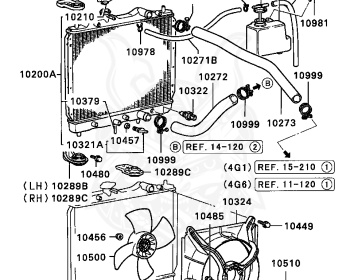 Mitsubishi - Lancer - C62A - 1989 - LNHEG3 - 4G15