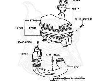 Toyota - Corolla - AE111N - 2001 - STANDARD TYPE - 4AFE