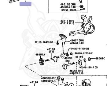 Genuine Soarer 4.0GT-L UZZ32 Handling OEM parts supplied from