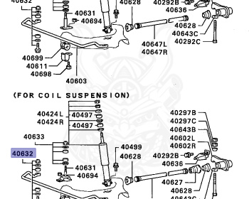 Mitsubishi - Pajero - L049G - 1990 - WRTX - 4D56