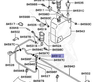 Mitsubishi - RVR - N23WG - 1991 - SNXM2 - 4G63