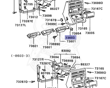 Mitsubishi - Pajero - L149G - 1989 - WMRFP - 4D56