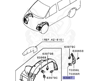 Mitsubishi - Delica - PD6W - 2005 - NSEUE9 - 6G72
