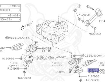 Subaru - Impreza WRX - GDA - Jan-2000 - Dec-2002 - NB - Sedan - 4W - 5-speed manual transmission - Right hand - EJ205