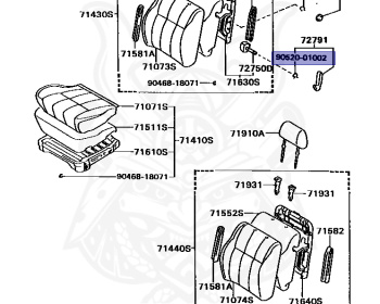 Toyota - Hilux - LN107 - 1991 - SSR TYPE - DOUBLE CAB - Manual - 3L