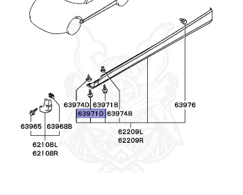 Mitsubishi - FTO - DE3A - 2000 - HYXM4 - 6A12