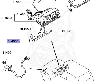 Mitsubishi - Pajero Mini - H56A - 1995 - MNHF - 4A30