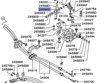 Mitsubishi - GTO - Z15A - 1990 - MNPM - 6G72