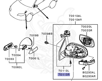 Mitsubishi - Outlander - CW4W - 2007 - XTXHZ5 - 4B11