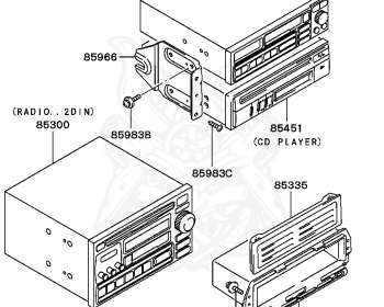 Mitsubishi - Pajero - V24WG - 1990 - RHF - 4D56
