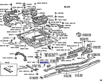 Toyota - Estima - CXR20G - 1992 - F TYPE - Manual - 3CT