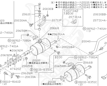Nissan - Atlas - H41 - 1995 - Normal Roof Deluxe Kanseisha - DUMP CAR(DP) - 2 WHEEL DRIVE(2WD) - MANUAL TRANSMISSION(MT) - BD30