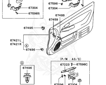 Mitsubishi - Mirage - CJ1A - 1999 - MNUE - 4G13