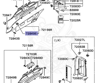 Mitsubishi - Delica - PD6W - 1994 - NSEHE5 - 6G72
