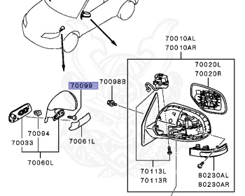 Mitsubishi - Outlander - CW4W - 2011 - XTXHZ6 - 4B11