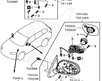 Mitsubishi - Outlander PHEV - GG2W - 2020 - XDHHZ - 4B11