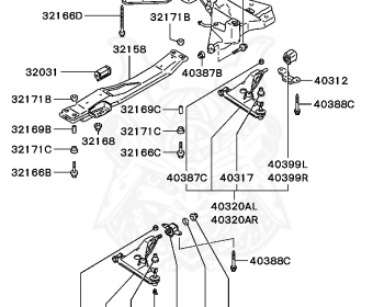 Mitsubishi - Mirage Asti - CA1A - 1995 - DKJ - 4G13