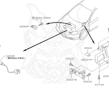Nissan - Primera - P12 - 2005 - 25X - SEDAN(S) - 2 WHEEL DRIVE(2WD) - MCVT(MCVT) - QR25DD
