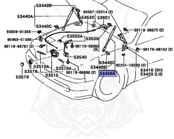 Toyota - Aristo - JZS147 - 1993 - 3.0Q TYPE - 2JZGE