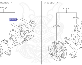 Nissan - Skyline - R34 25GTT - ER34 - 1998 - 25GT TURBO - 4 DOOR SEDAN(4S) - AUTOMATIC-FLOOR SHIFT(AT.F4) - Hi-Cas 2-Link (HI.2WD) - RB25DET