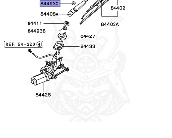 Mitsubishi - FTO - DE3A - 2000 - HRFH2 - 6A12