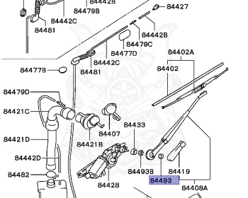 Mitsubishi - Delica - PF8W - 1994 - HSEGF - 4M40
