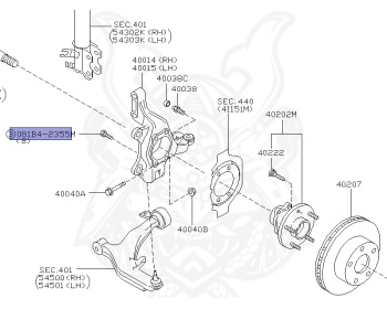 Nissan - Teana - J31 - 2003 - JM - SEDAN(S) - 2 WHEEL DRIVE(2WD) - AUTOMATIC TRANSMISSION(AT) - VQ23DE