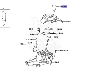 Toyota - Belta - SCP92 - 2010 - G TYPE - Variator - 2SZFE
