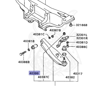 Mitsubishi - Minicab Truck - U41T - 1997 - HNSV7 - 3G83