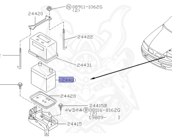 Nissan - Primera - P11 - 1997 - CIL - SEDAN(S) - 2 WHEEL DRIVE(2WD) - AUTOMATIC-FLOOR SHIFT(AT.F4) - SR18DE