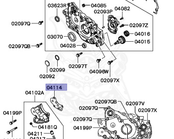 Mitsubishi - Grandis - NA4W - 2003 - LRPY2 - 4G69
