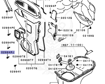 Mitsubishi - Mirage - C83A - 1988 - MNGF - 4G61