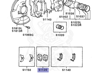 Mitsubishi - Pajero - L049G - 1988 - WMRTP - 4D56