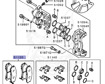 Mitsubishi - Pajero - V44W - 1995 - HRHF - 4D56