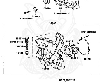 Toyota - Aristo - JZS147 - 1994 - 3.0V TYPE - 2JZGTE