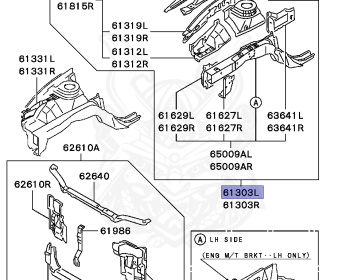 Mitsubishi - Lancer - CB1A - 1995 - PNH2 - 4G13