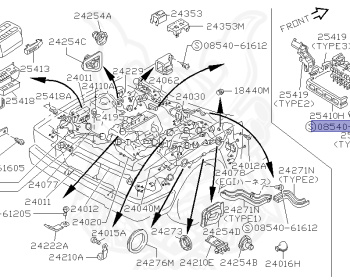 Nissan - Cedric/Gloria - Y30 - 1988 - BRO TYPE - SEDAN(S) - Column Automatic (RA) - VG30T