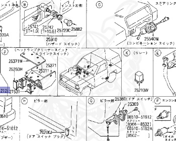 Nissan - Safari - 160 - 1983 - DELUXE TYPE - HARDTOP(K) - 4 SPEED A/T(F4) - SD33