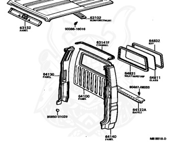 Toyota - Dyna - RU20 - 1979 - TRUCK(PICKUP):TR TYPE - Manual - 5R