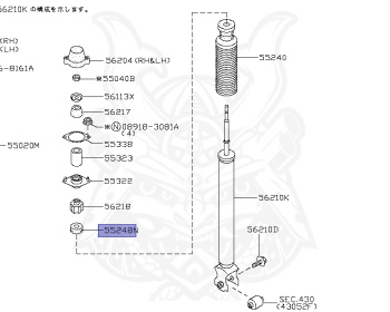 Nissan - Cima - F50 - 2010 - 450XV - SEDAN(S) - 4 WHEEL DRIVE(4WD) - AUTOMATIC-FLOOR SHIFT(AT.F4) - VK45DE