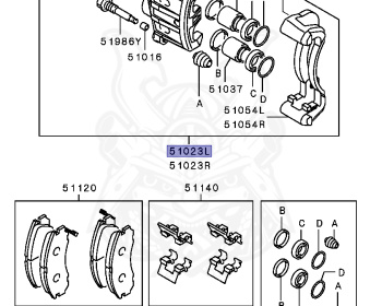 Mitsubishi - Diamante - F46A - 2004 - TYHC - 6G72