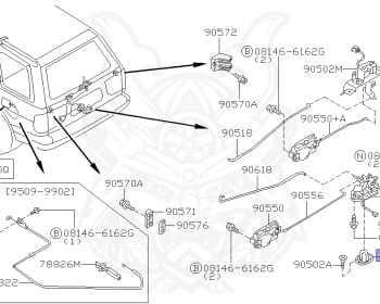 Nissan - Pathfinder - R50 - 1996 - R3M - WAGON(W) - 4 WHEEL DRIVE(4WD) - AUTOMATIC TRANSMISSION(AT) - TD27TI