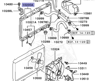 Mitsubishi - GTO - Z16A - 1990 - MJGF - 6G72