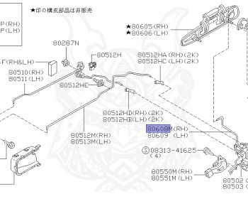 Nissan - Skyline - R34 25GT - ENR34 - 1998 - 25GT FOUR - 4 DOOR SEDAN(4S) - AUTOMATIC-FLOOR SHIFT(AT.F4) - No high-speed casters, 4-link drive (IRS.4WD) - RB25DE