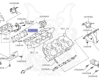 Nissan - Skyline - V36 - 2008 - 370GT TYPE P - SEDAN(S) - 2-linked (2WD/STD) - 7 SPEED AUTOMATIC TRANS(7AT) - VQ37VHR