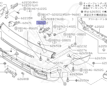 Nissan - Pathfinder - R50 - 1995 - R3M - WAGON(W) - 4 WHEEL DRIVE(4WD) - AUTOMATIC TRANSMISSION(AT) - TD27TI