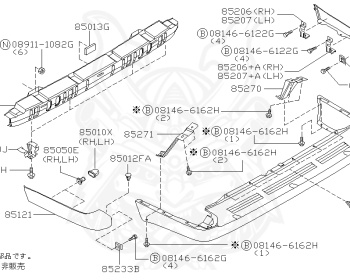 Nissan - Pathfinder - R50 - 1998 - SE TYPE - WAGON(W) - 4 WHEEL DRIVE(4WD) - AUTOMATIC TRANSMISSION(AT) - VG33E