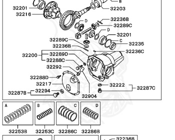 Mitsubishi - Pajero - V24WG - 1999 - RXF - 4D56